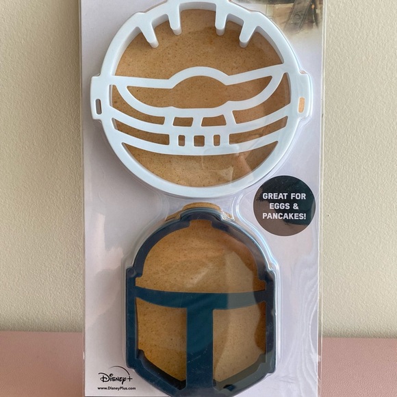 Disney Other - Star Wars The Mandalorian and Baby Yoda Silicone Breakfast Molds, Disney Kitchen